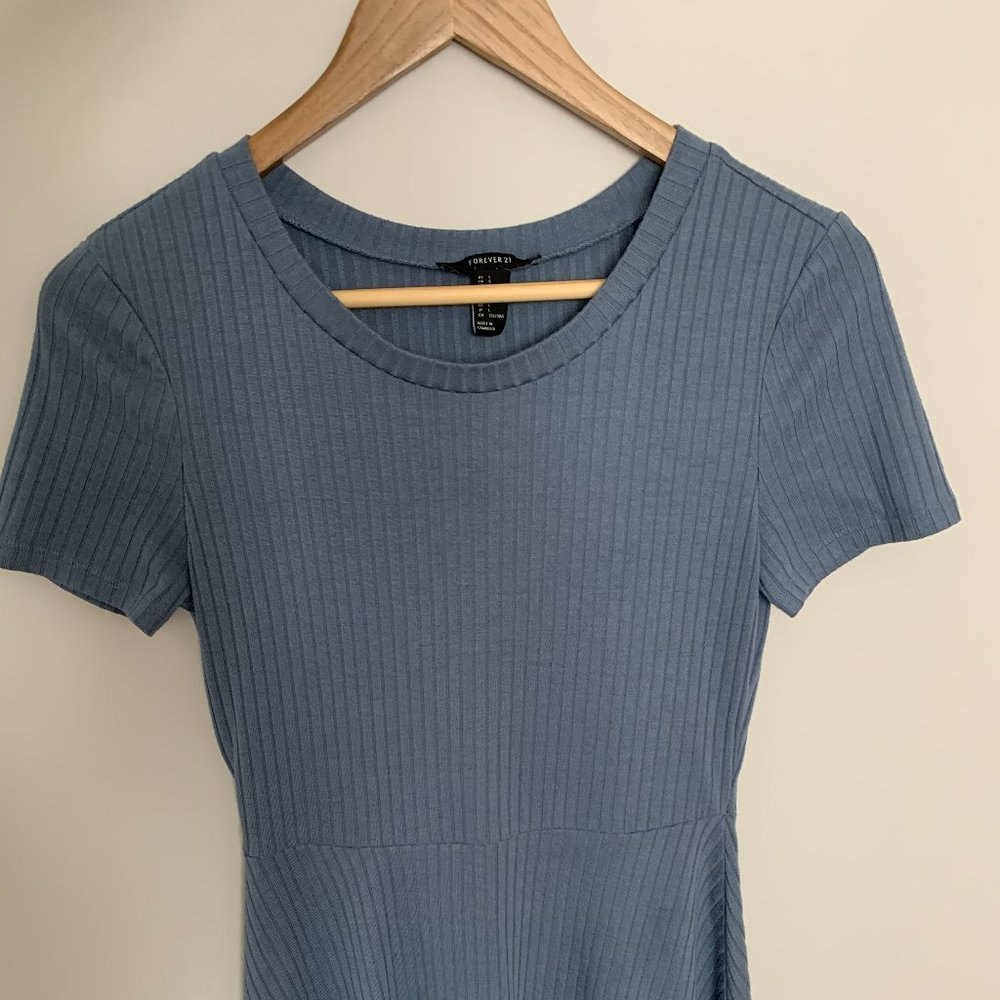 ONLY 20$! Solid Color Hem Fitted Dress